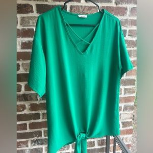 Emerald Green Top